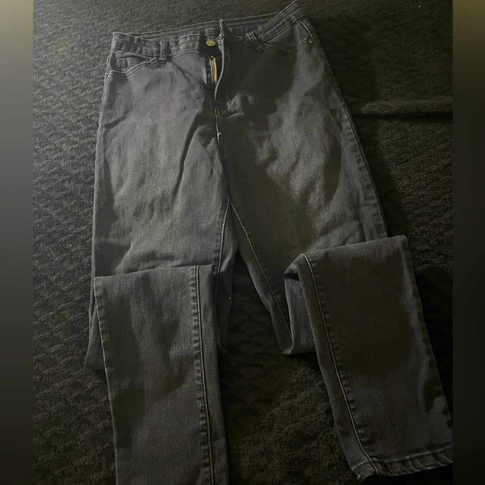 Black High Waisted Jeans